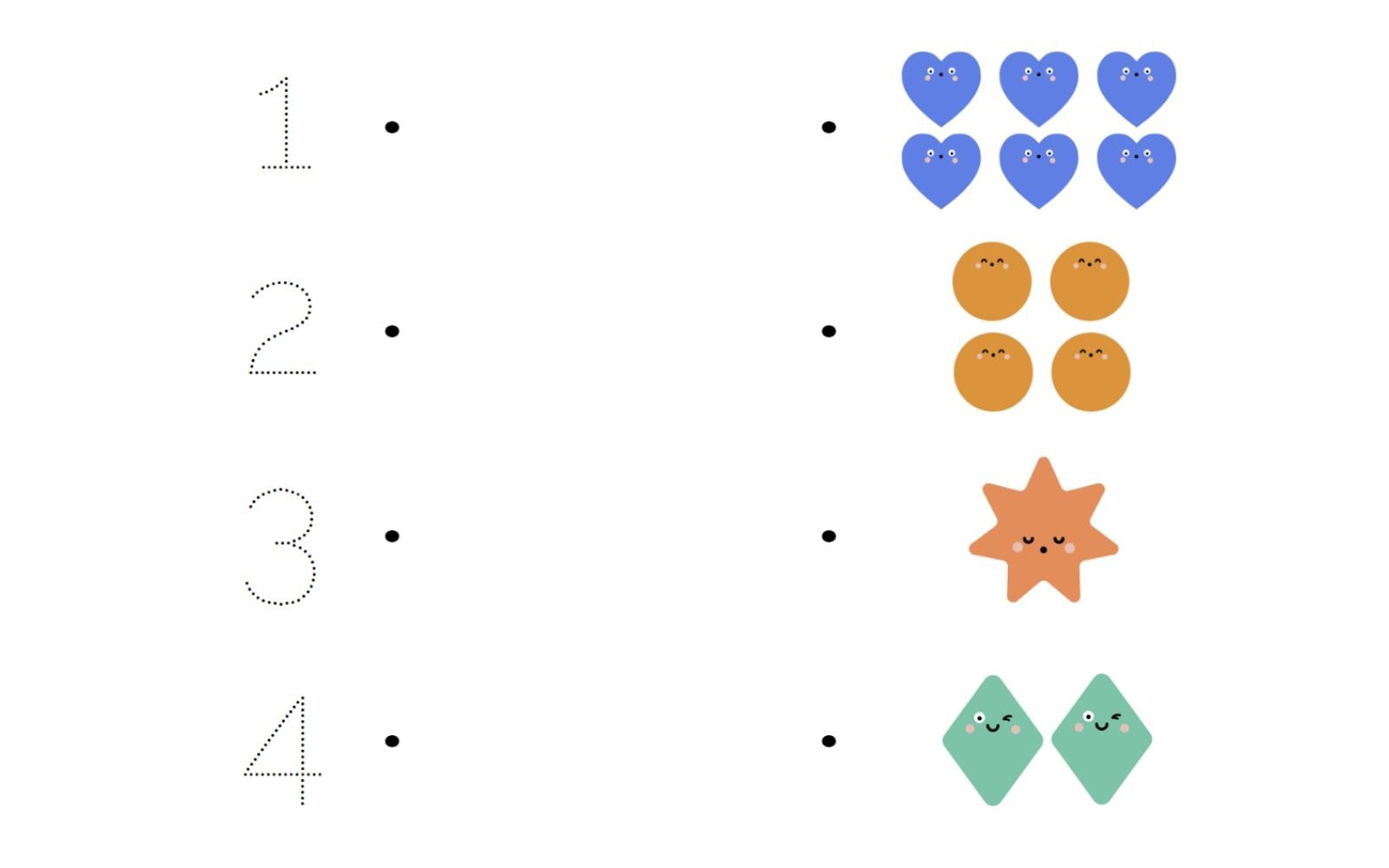 Number Matching Worksheet