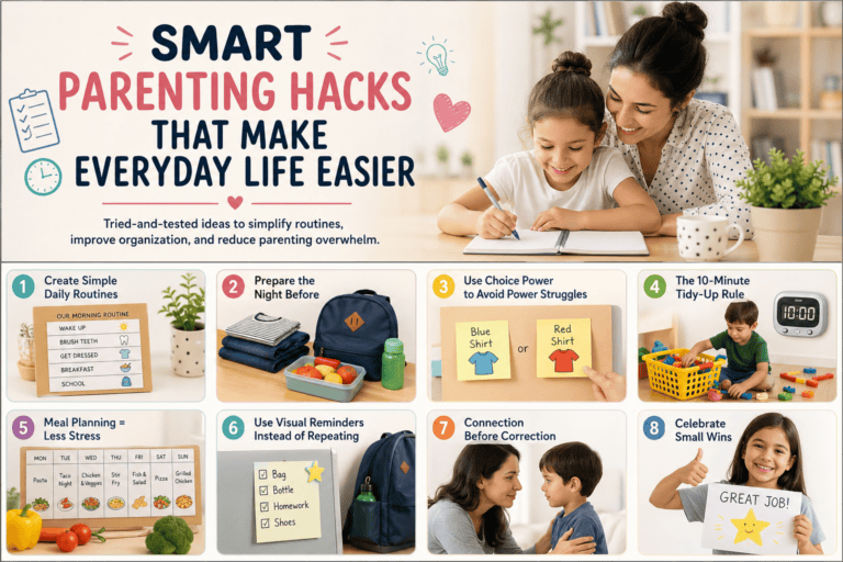 Smart Parenting Hacks That Make Everyday Life Easier